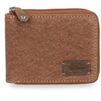 Pepe Jeans Line Monedero, 11 cm, 0.09 Litros, Marrón