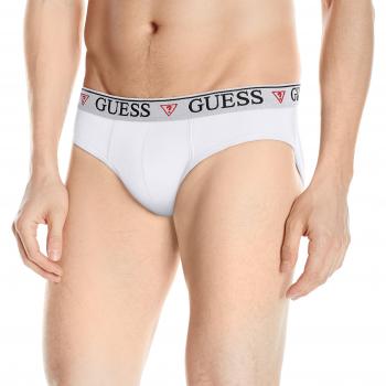 GUESS U77F13JR003, Ropa Interior Deportiva para Hombre, Blanco