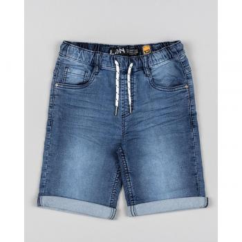 Bermuda de niño denim Losan con cordón de ajuste