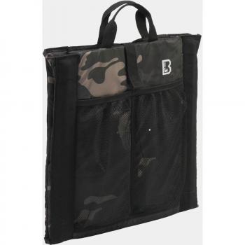 Asiento Plegable Brandit - Camuflaje Oscuro, Unisex, Tamaño Único