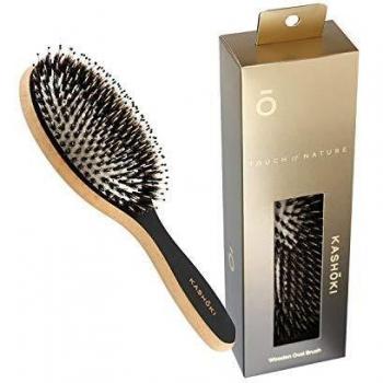 Cepillo de madera oval Touch Of Nature para desenredar suavemente el cabello