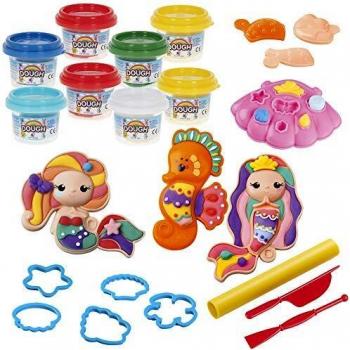 PlayGo - Plastilina sirenas con moldes y accesorios playgo