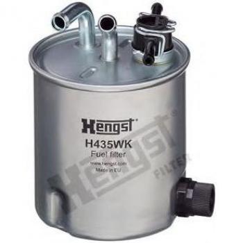 Filtro de combustible HENGST FILTER H435WK, tipo: Filtro de combustible, características: diseño específico para optimizar el flujo de combustible, alta eficiencia en la filtración de impurezas, compatible con múltiples modelos de vehículos, fácil 