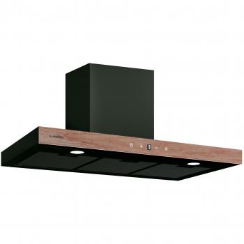 Campana extractora Klarstein ZenFusion T 90 cm - 881,6 m³/h, A++, 210 W DC, 47 dB, Extracción/recirculación de aire