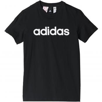 adidas Yb Lin tee Camiseta, Niños, Negro, 128