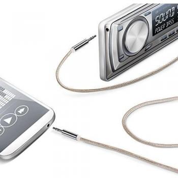 CELLY CABLE AUDIO 3.5MM CUERDA GOLD