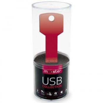 Mooster PCS72009MX3458GB - Memoria USB de 8 GB, color rojo