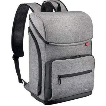 Mobilis 025008 - Maletín Mochila Gris para Portátil de 40,6 cm (16) con Tirante para Hombro y Peso de 760 g