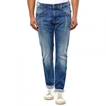Replay Men's Slim-Fit Hyperflex Jeans, Blue, Size: W29