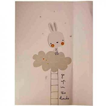 Bimbi Pirulos Pack 4 Laminas Decoracion 151 Conejito 148 56 - Pegatinas de pared, unisex