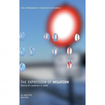 Cognitive Categories Hardback: The Expression of Negation