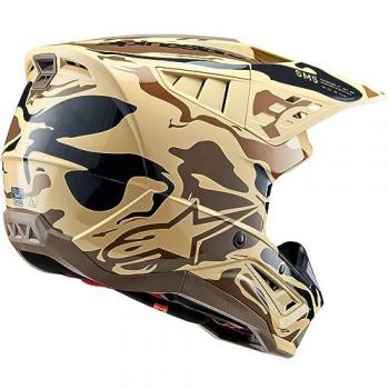 Alpinestars Casco de motocross S-M5 Mineral Marrón Canguro XL 2024