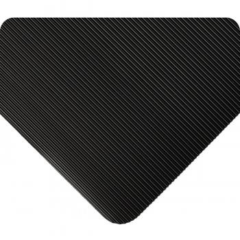 WEARWELL 381.18 X 3 X 43bk estándar ondulado Runner Mat, vinilo, 91 cm x 1311 cm), color negro