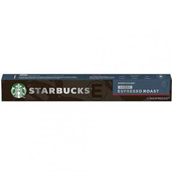 Starbucks Nespresso - Cápsulas Monodosis - Starbucks Espresso Roast Decaf, 10 Cápsulas, Compatibles Con Nespresso