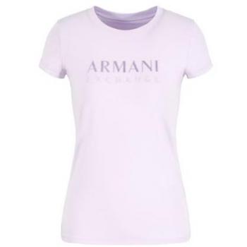 Armani Exchange Women's Purple Sleeveless T-Shirt, Size M