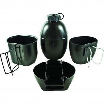 BCB Bushcraft - Hornillo para acampada, color negro