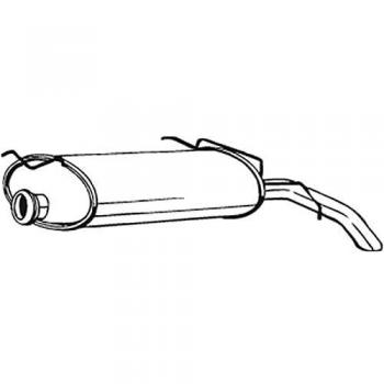 Silenciador trasero BOSAL 135-557 para CITROËN AX 3/5 puertas