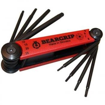 Juego de Llaves Torx Inviolable 8 Piezas Beargrip