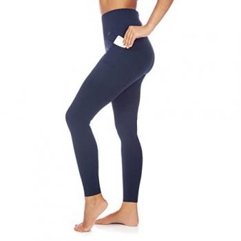 Leggings Ditchil Vanilla Azul Marino Malla Lg1045-700, Talla S, para mujer, ideales para running, fitness y yoga
