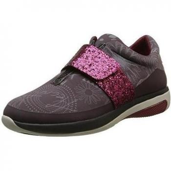 Desigual Gipsy Dance, Plantilla Deportiva para Mujer, Negro, 36 EU