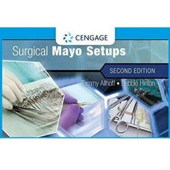 Surgical Mayo Setups, Spiral bound Version