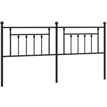 Cabecero de metal negro de 200 cm