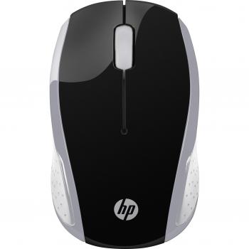 Ratón inalámbrico HP 200 (Plateado)