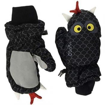 Guantes de Esquí Barts Mitones de Nylon 3D para Niños Color Negro T2
