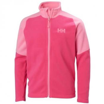 Chaqueta Forro Polar Helly Hansen Daybreaker 2.0 para Niños, Color Dragon Fruit, con Cremallera