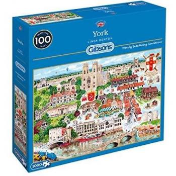 Puzzle Gibsons York 1000 Piezas - Puzzles para Adultos