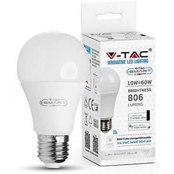Bombilla LED E27 10W RGB WiFi Smart Home 3 en 1 Dimmerizable