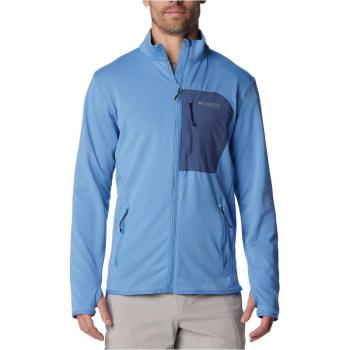 Forro polar de hombre Columbia Triple Canyon™ Grid Fleece Full Zip azul cielo - L