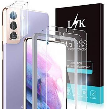 LϟK 5 Pack Protector de Pantalla para Samsung Galaxy S21