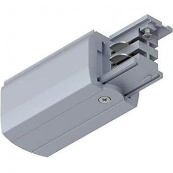ProRail3 Extremo de Alimentación Izquierdo 3 Fases, 3680W, 230V, Plata, Metal y Plástico