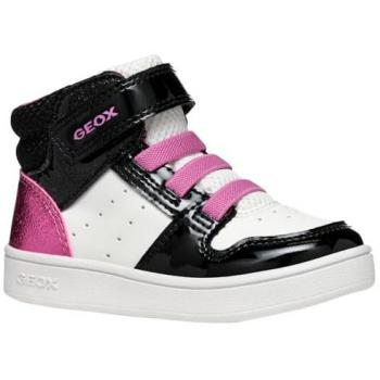 Zapatillas para bebé Geox Eclyper Blancas y Negras, modelo B ECLYPER Girl A, talla 22 EU