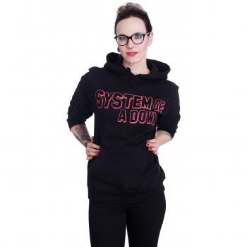System Of A Down Mushroom People Sudadera con capucha Negro M