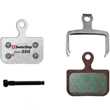 SwissStop Pastillas de Freno Disco 35 E Orgánicas para SRAM y Accesorios de Frenos (etap axs/force etap axs/level ultim/tlm)
