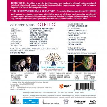 C Major Blu-ray: Verdi's Otello - Salzburg Festival Edition