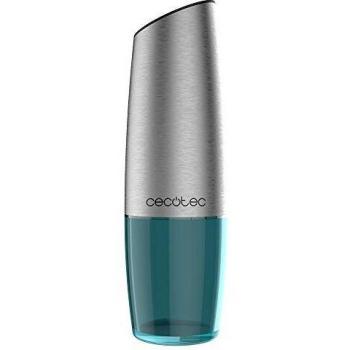 Cecotec Molinillo de Café y Especias Eléctrico InstantMill Gravity, Cuerpo de Acero Inoxidable con función gravity, Amoladora Cerámica, Molienda Ajustable, Ventanas de acrílico, Luz LED incorporada