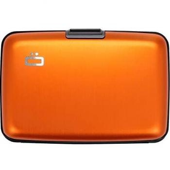 Ãgon Smart Wallets - Cartera de Aluminio Stockholm - Tarjetero RFID antirrobo - Capacidad 10 Tarjetas y Billetes - Naranja