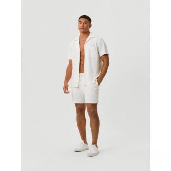 Björn Borg Toweling Pool Shorts White, M