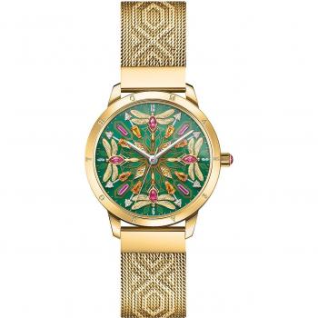 Ladies THOMAS SABO Green Dragonfly Watch