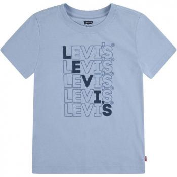 Camiseta de Manga Corta Infantil Levi's Loud Niagra Azul