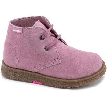 Botines de niña estilo pisacacas de piel