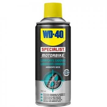 WD-40 Specialist Motorbike - Lubricante de Cadenas para Ambiente Seco, 400ml en Spray