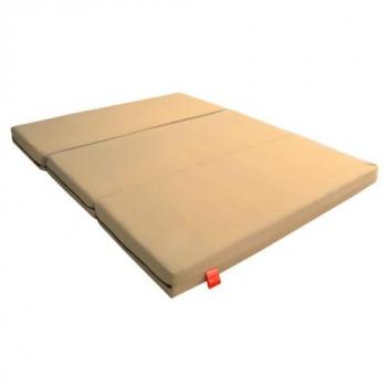 Cama Plegable Viscoelástica a Medida para Peugeot Rifter - Colchón de 8cm con HR y Cremallera Desenfundable - Ideal para Furgonetas Camper