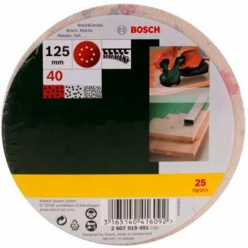 Bosch Accessories 2607019491 Tools, Negro, GR 40, pack de 25
