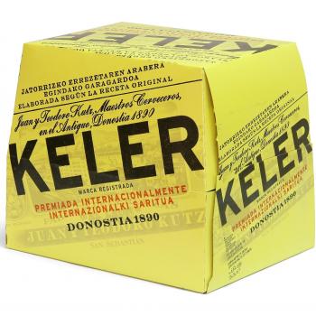 Keler Cerveza - Paquete de 12 x 250 ml - Total: 3000 ml