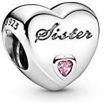Pandora Sister Heart Charm 791946PCZ