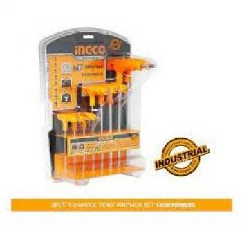 Juego de 8 llaves Torx T Ingco HHKT80838